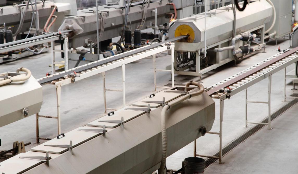 Usine Silvadec d'Arzal - Ligne de production